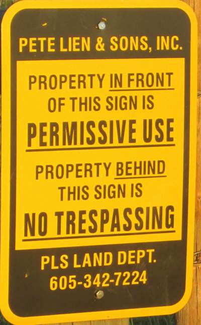 Permissive-use-sign-Mickelson-Trail-SD-5-28-to-6-1-2016