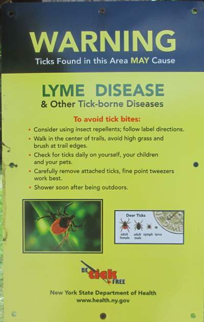 Lyme-disease-sign-Dutchess-Rail-Trail-NY-8-30-2016