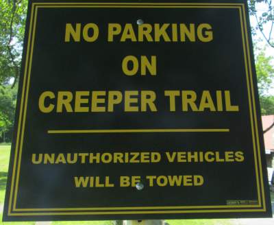 No-parking-sign-Virginia-Creeper-Trail-07-10-2016