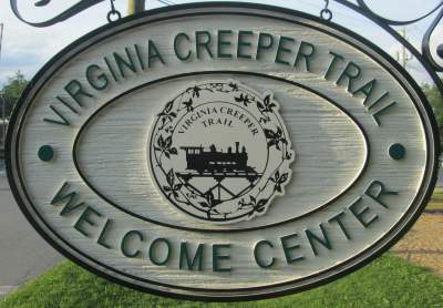 Welcome-Center-sign-Virginia-Creeper-Trail-07-10-2016