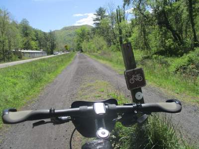 Jim-Schmid's-mtn-bike-Virginia-Creeper-Trail-5-15-21