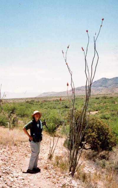 Sandra-Schmid-hiking-desert-trail-Tucson-AZ-5-17-02
