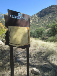 Arizona-Trail-sign-Molino-Basin-near-Tucson-AZ-11-2-13